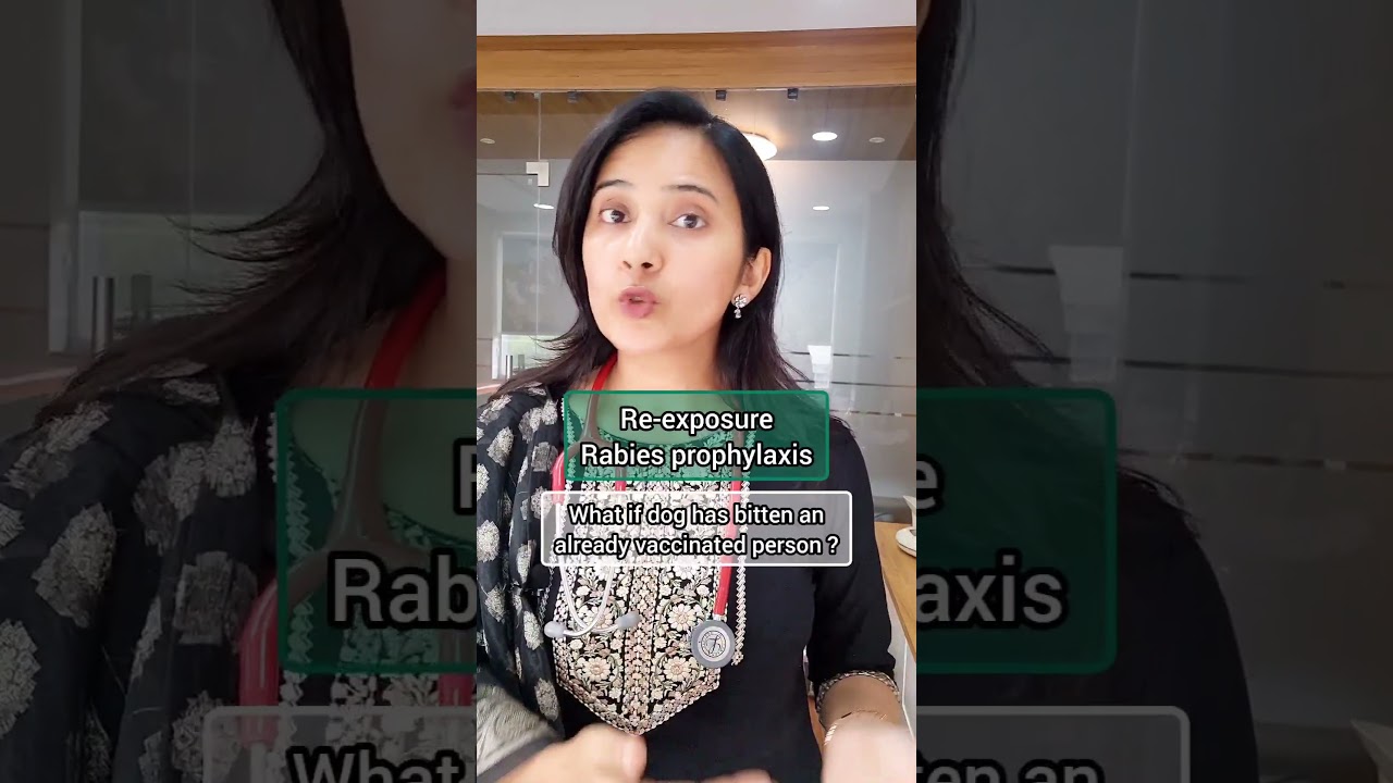 Rabies vaccine as re-exposure prophylaxis #childhealth #rabies #dogbite #vaccination