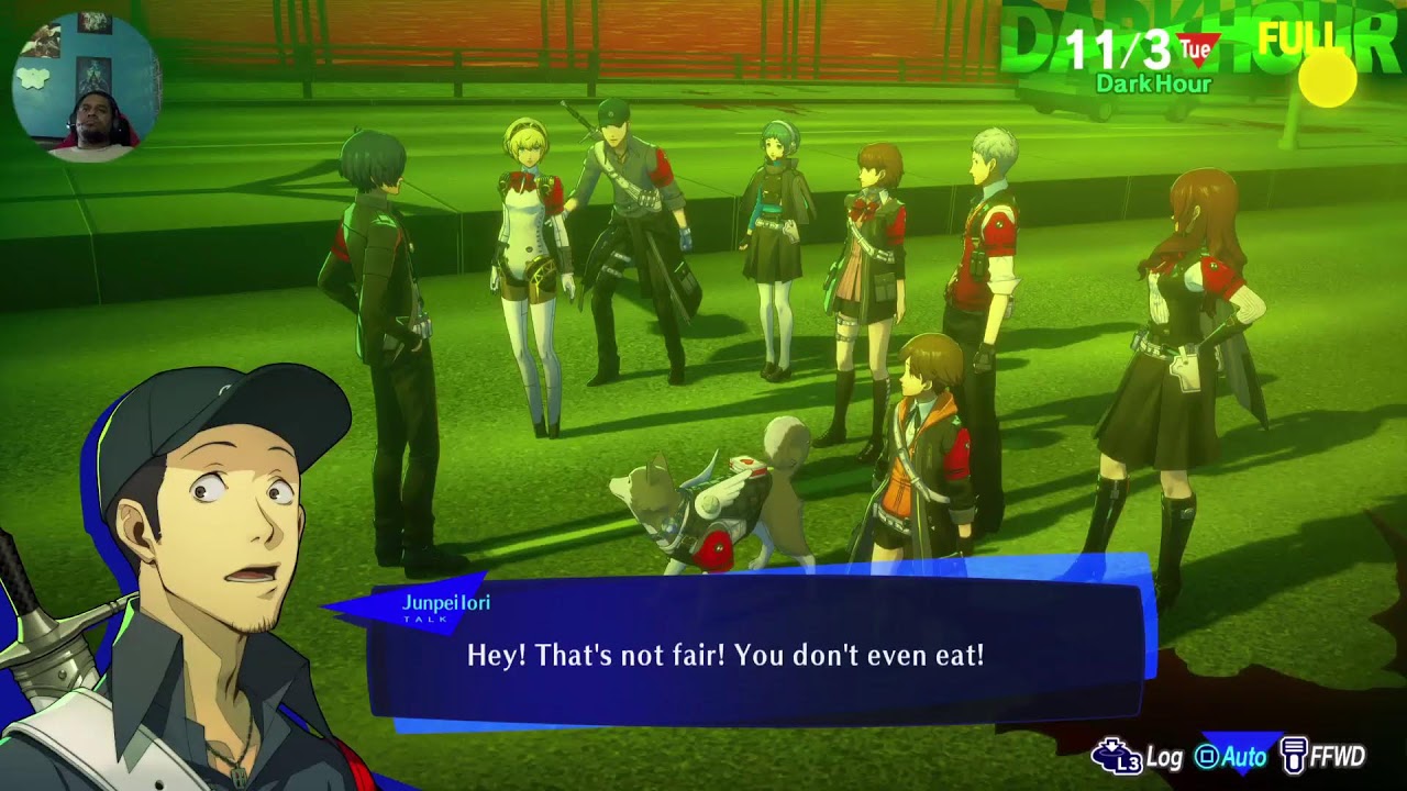 Full Moon = Boss Battle Time #Persona3