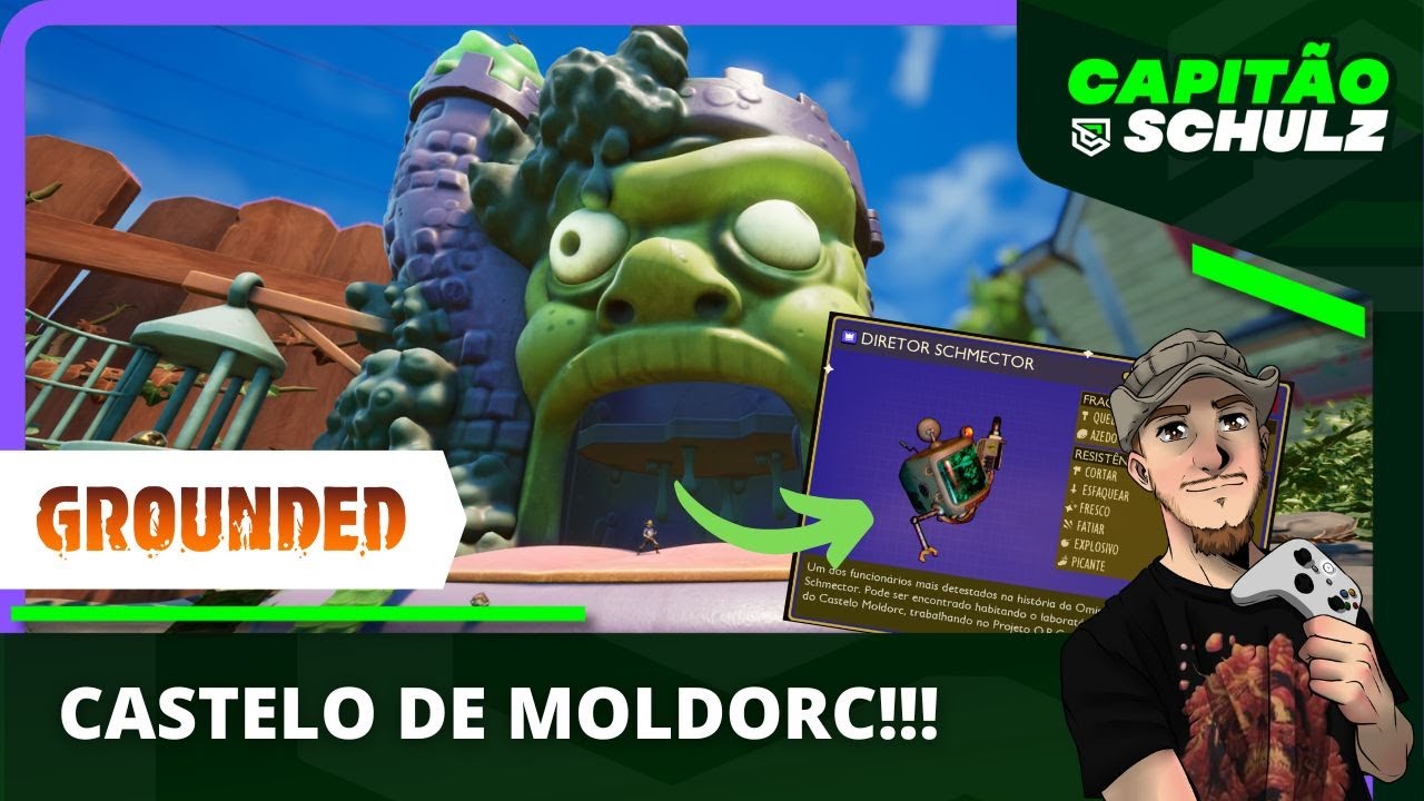 GROUNDED: CASTELO de MOLDORC | Como Encontrar o Lab Secreto da OMINENT e Derrote o DIRETOR SCHMECTOR