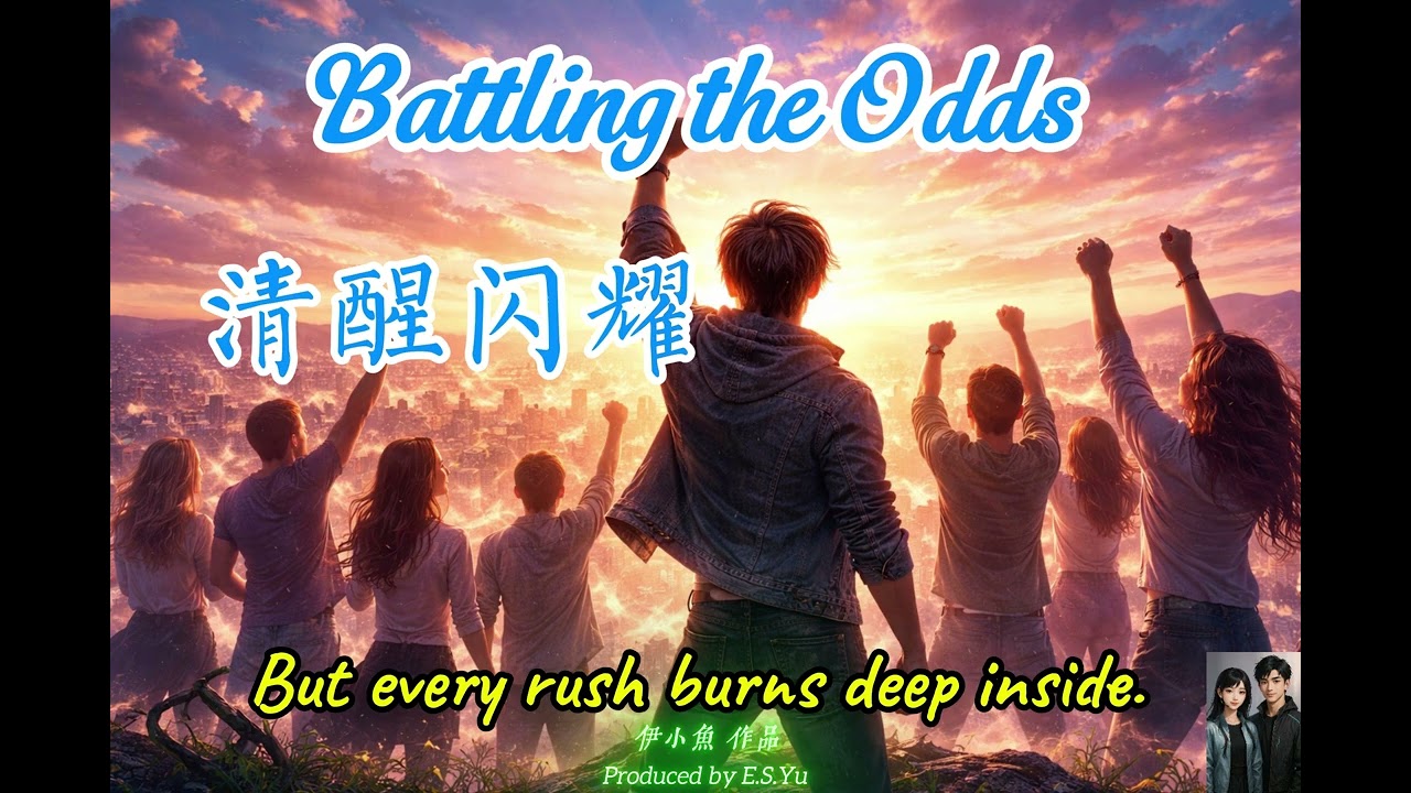 Battling the Odds | 清醒闪耀 – Original Song by E.S. Yu-伊小鱼原创作品