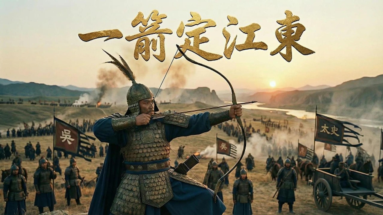【三國篇】《一箭定江東》太史慈主題曲｜痞帥狠燃版｜Regan Oba Music【動態歌詞】