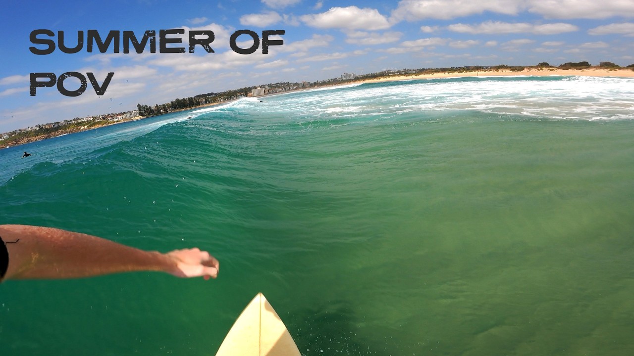 BEST SESSIONS OF SUMMER - POV SURFING IN 4K