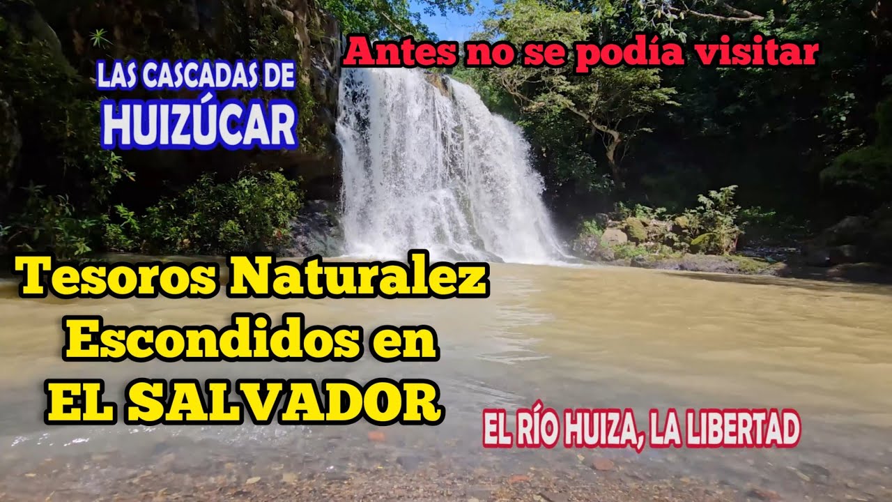 Lugar Totalmente Gratis,Cascada En Huizúcar, La Libertad, EL SALVADOR