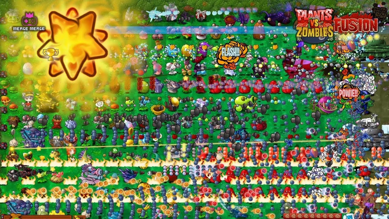 PvZ Fusion - Guarana Edition : Larg Map - Gameplay  20