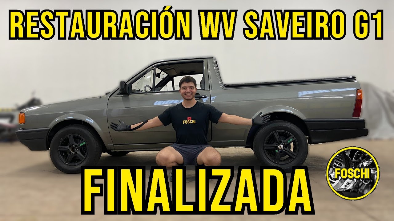 𝗣𝗨𝗟𝗜𝗗𝗢 de la CARROCEÍA COMPLETA / Restauración VW SAVEIRO G1 𝗘𝗽. 𝗙𝗜𝗡𝗔𝗟 - FOSCHI