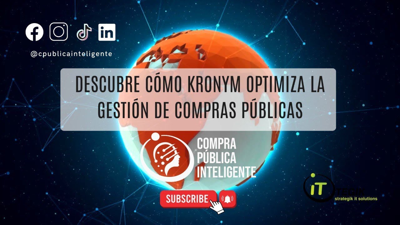 Transforma tus compras p&uacute;blicas con Kronym: &iexcl;La herramienta que necesitas!