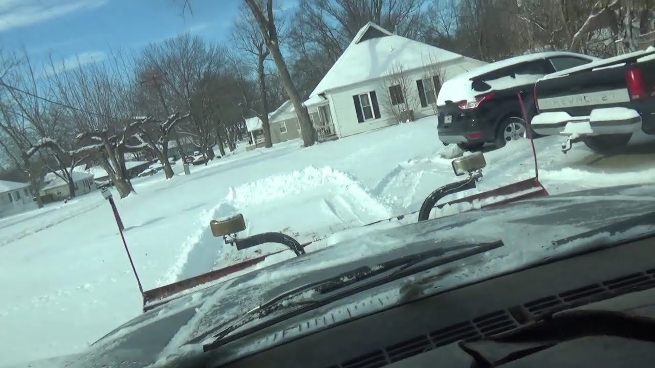 January 25 2026 snow work