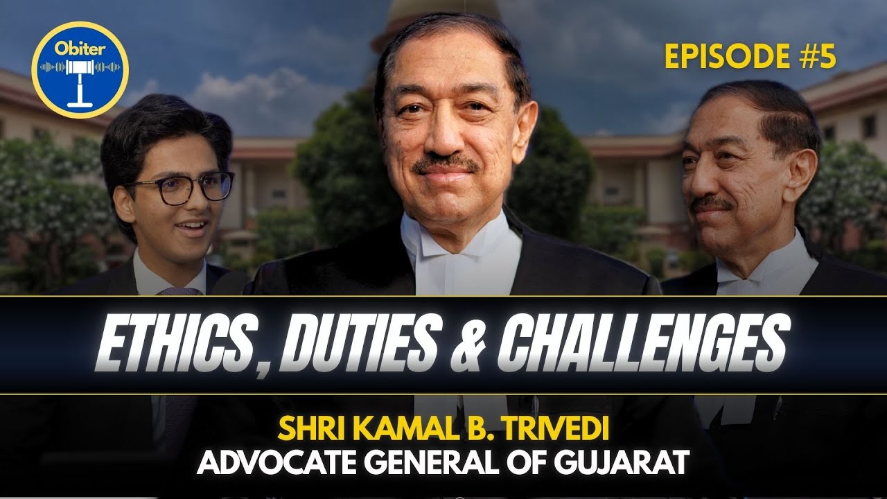 Ethics of a Lawyer | Advocate General Kamal Trivedi, Gujarat High Court | First Gen Senior Advocate