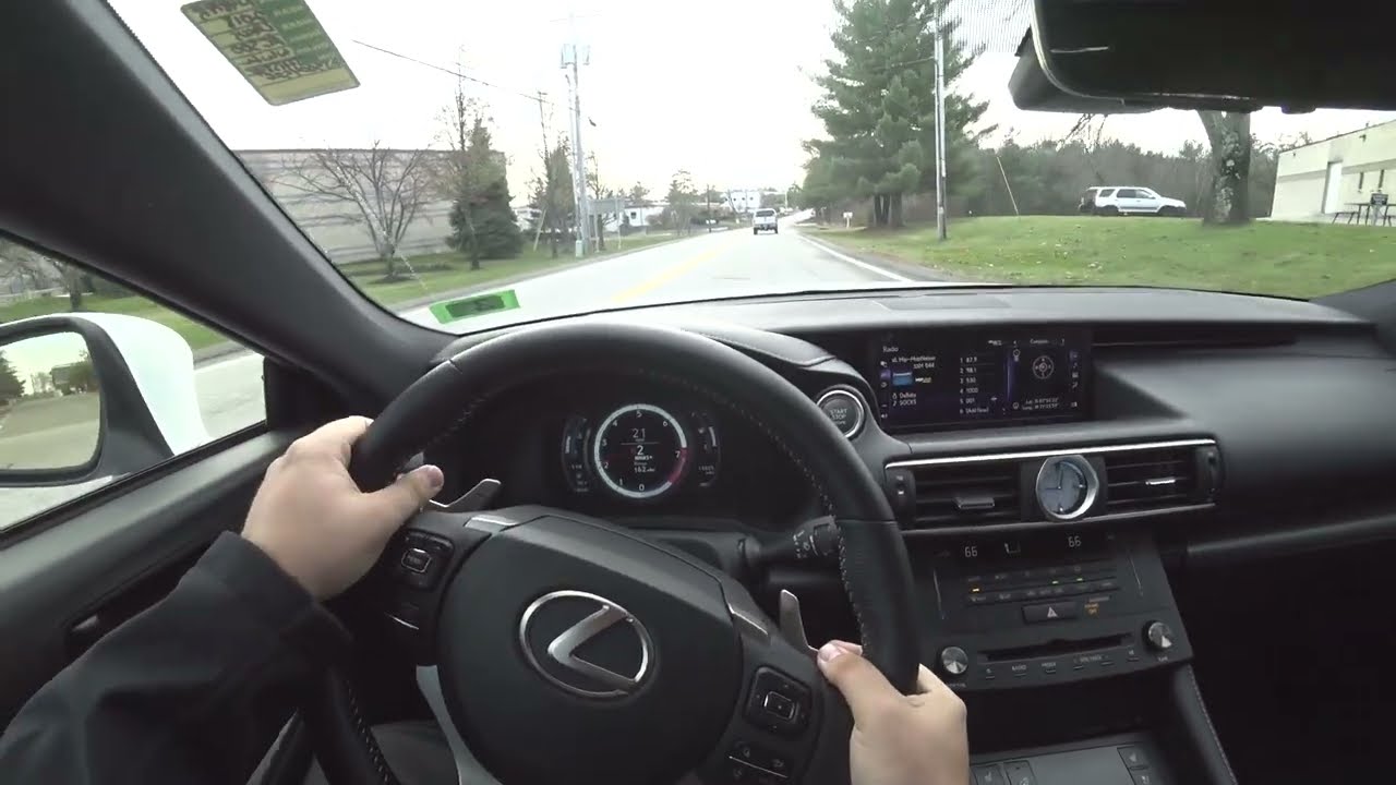 2018 Lexus RC300 F Sport with INVIDIA Exhaust POV Review