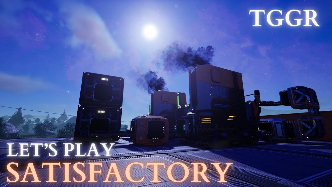Setting up the first bits of the Steel Factory! | Satisfactory Let's Play #19