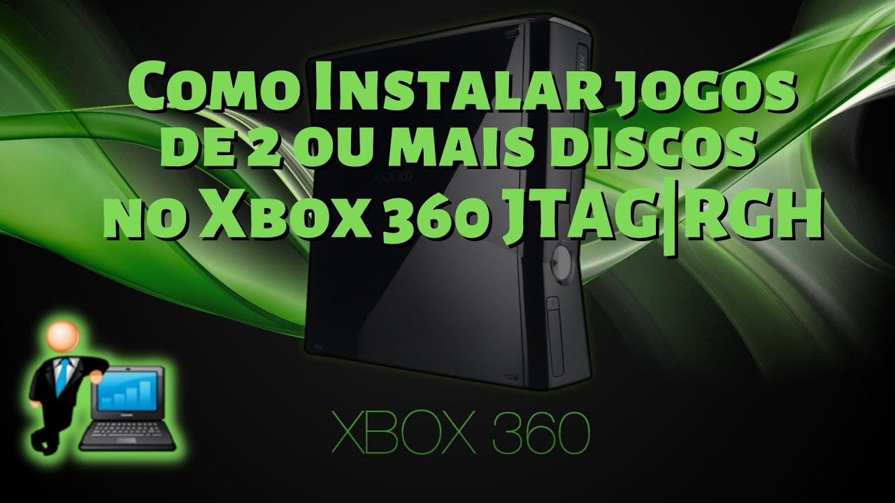 Como Instalar Jogos de 2 ou Mais Discos no Xbox360 JTAG | RGH