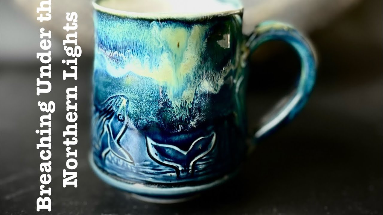 Brush-on Glaze Demo - Northern Lights
