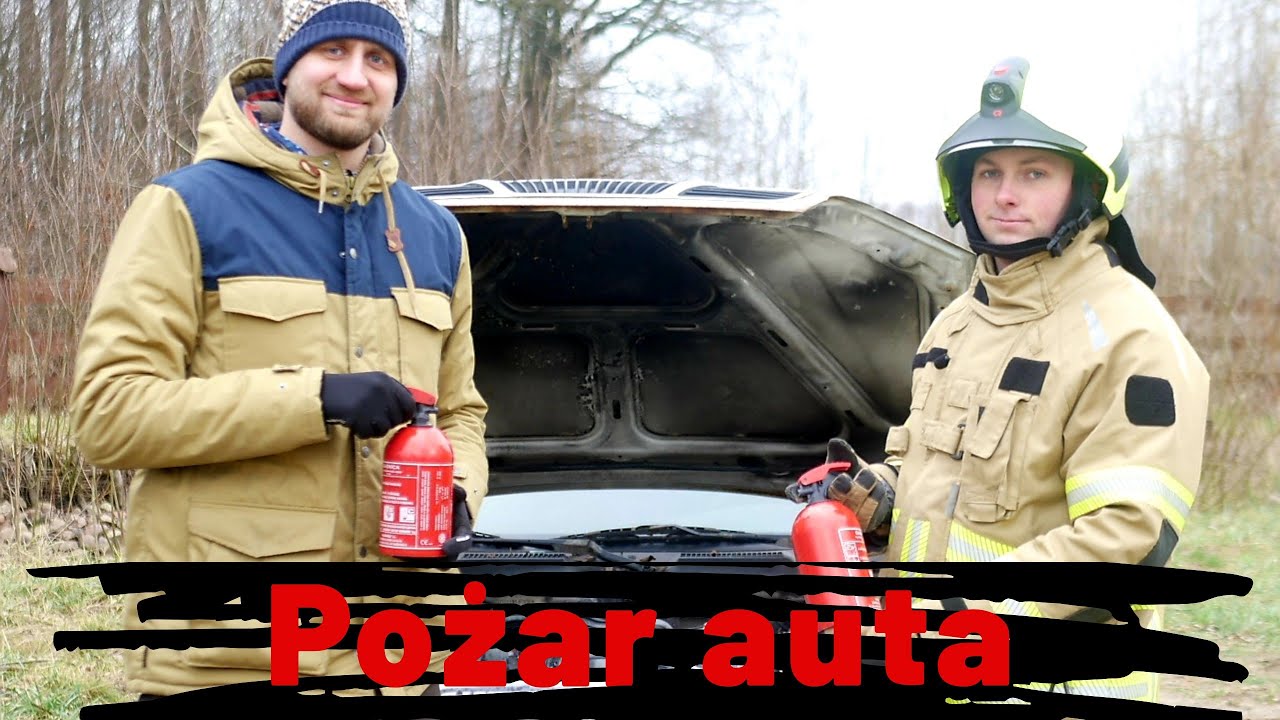 Jak ugasić pożar samochodu? Pierwsza pomoc na drodze