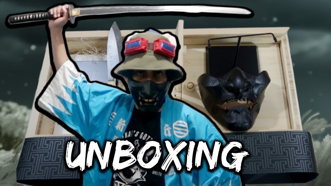 UNBOXING Ghost of Tsushima RARE Mystery Box! (SUPER COOL!)