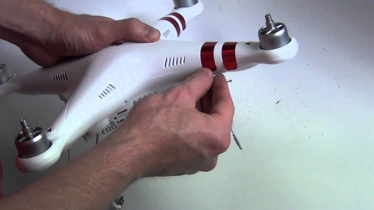How to Take Apart the DJI Phantom 3 Drone Quadcopter