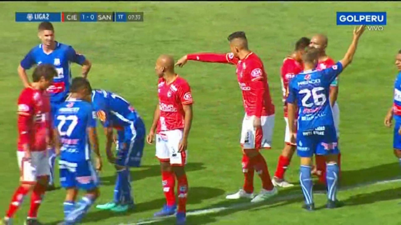 Cienciano vs Santos primer tiempo el regreso ala liga1