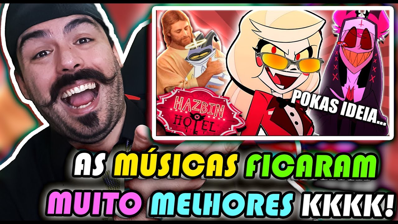 REACT - HAZBIN HOTEL E A LOIRA POKAS IDEIA! @TsukiUraya