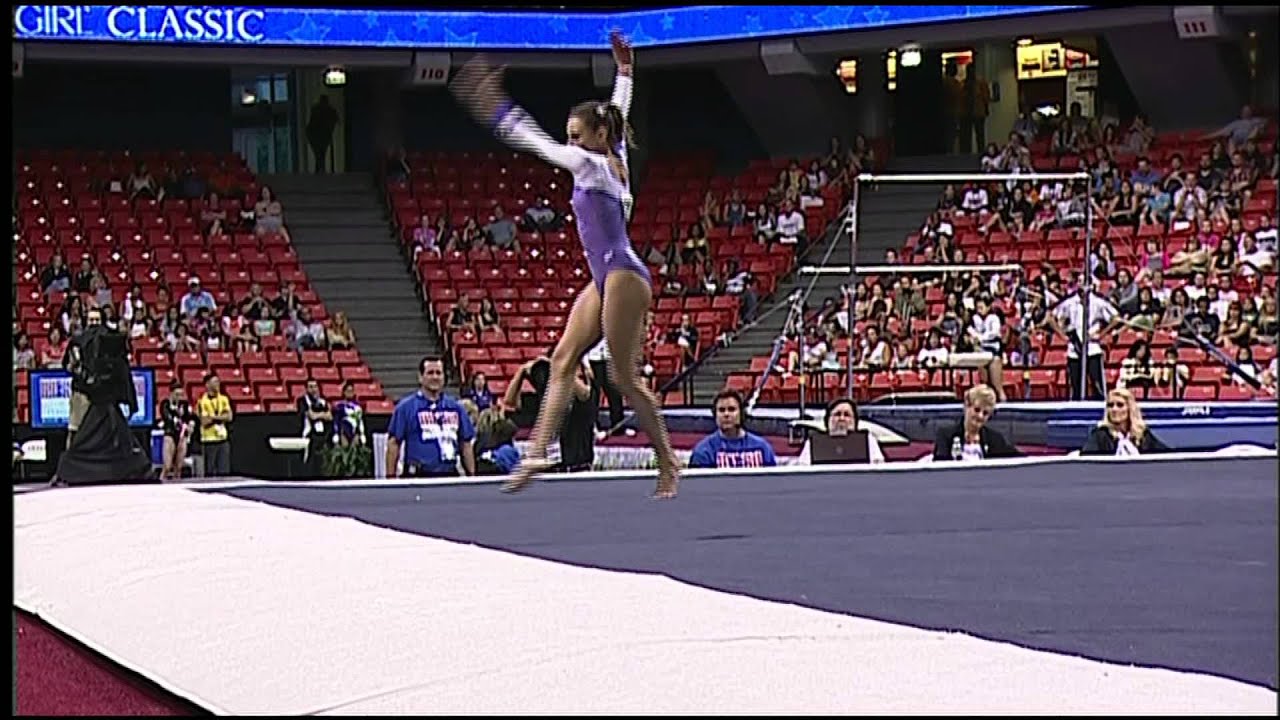 Mattie Larson - Floor Exercise - 2010 CoverGirl Classic