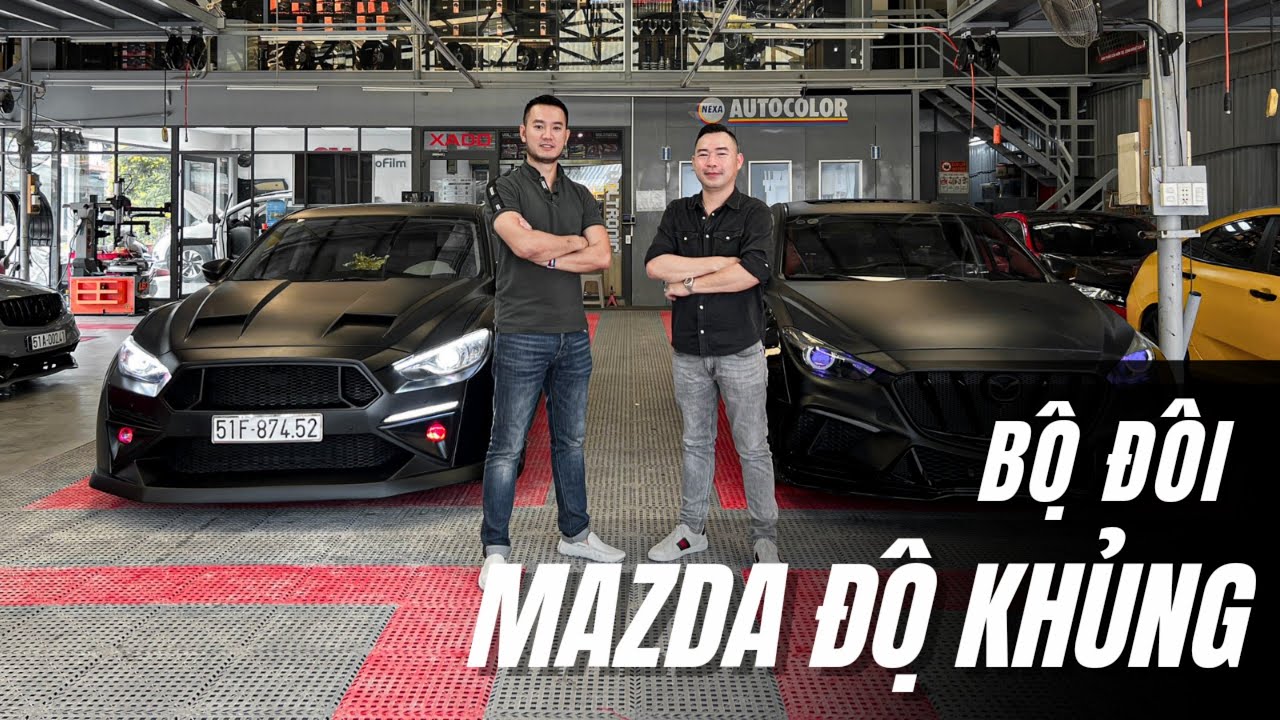 Khám phá Mazda độ Body Kit “mãnh thú” cực ngầu tại Phi Long Auto |XEHAY.VN|