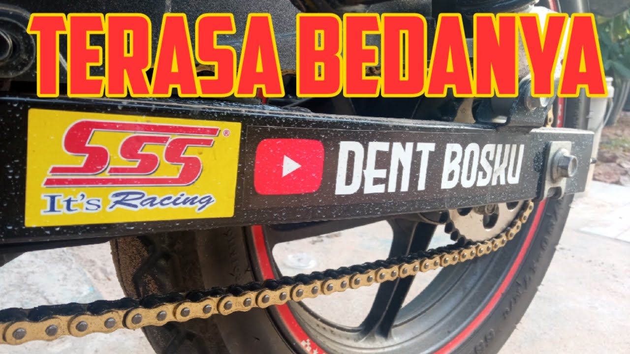 Ganti Gear & Rantai SSS/TK-Racing CB 150 Verza