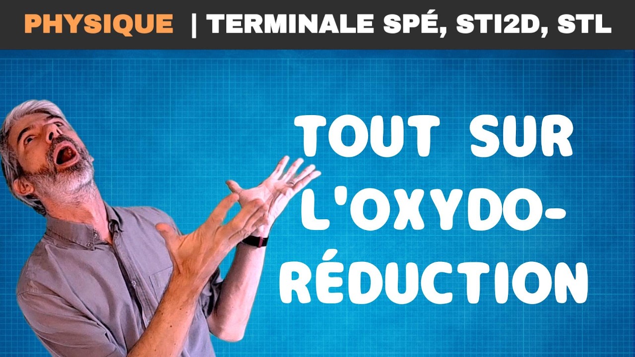Oxydoréduction : résumé de cours pour le bac général, STI2D, STL