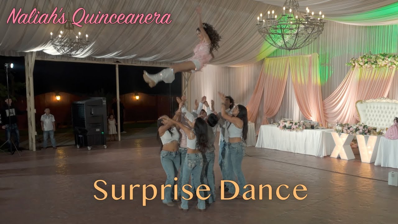 Naliah's Quinceanera Surprise Dance | Raisin City, CA