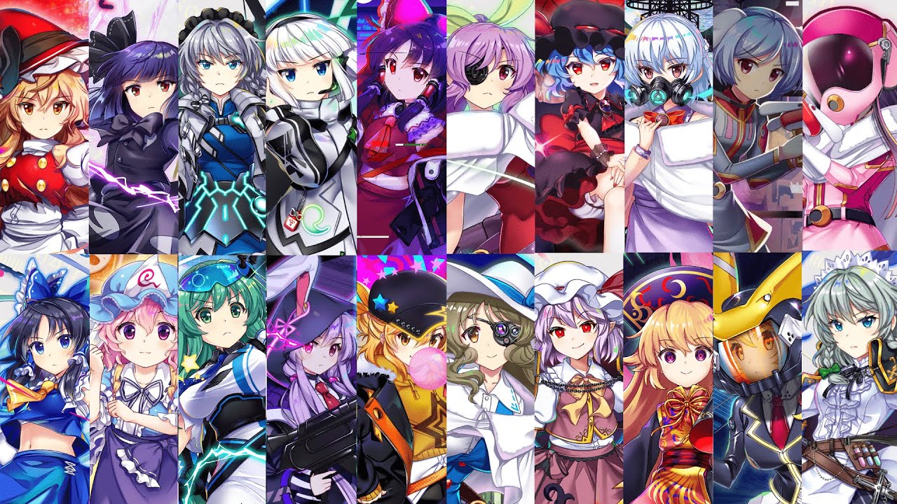 [東方ロストワード]全超フェスキャラ+α　ラストワード集　6月8日時点