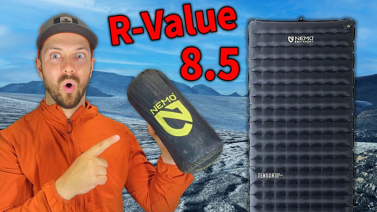 I TEST THE NEW TENSOR EXTREME SLEEPING PAD… On A Glacier