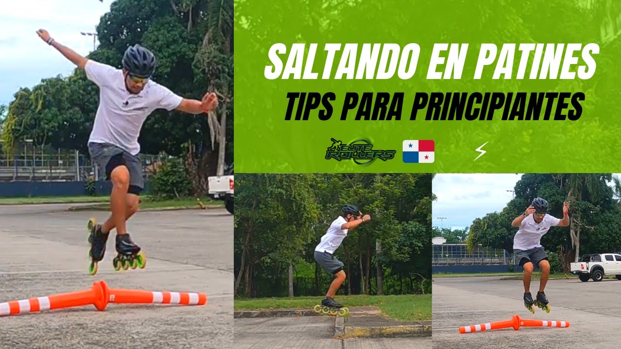 ✅ ¿CÓMO SALTAR EN PATINES? 🔥 - ⚡► 3 TRUCOS para PRINCIPIANTES  - Comienza desde CERO