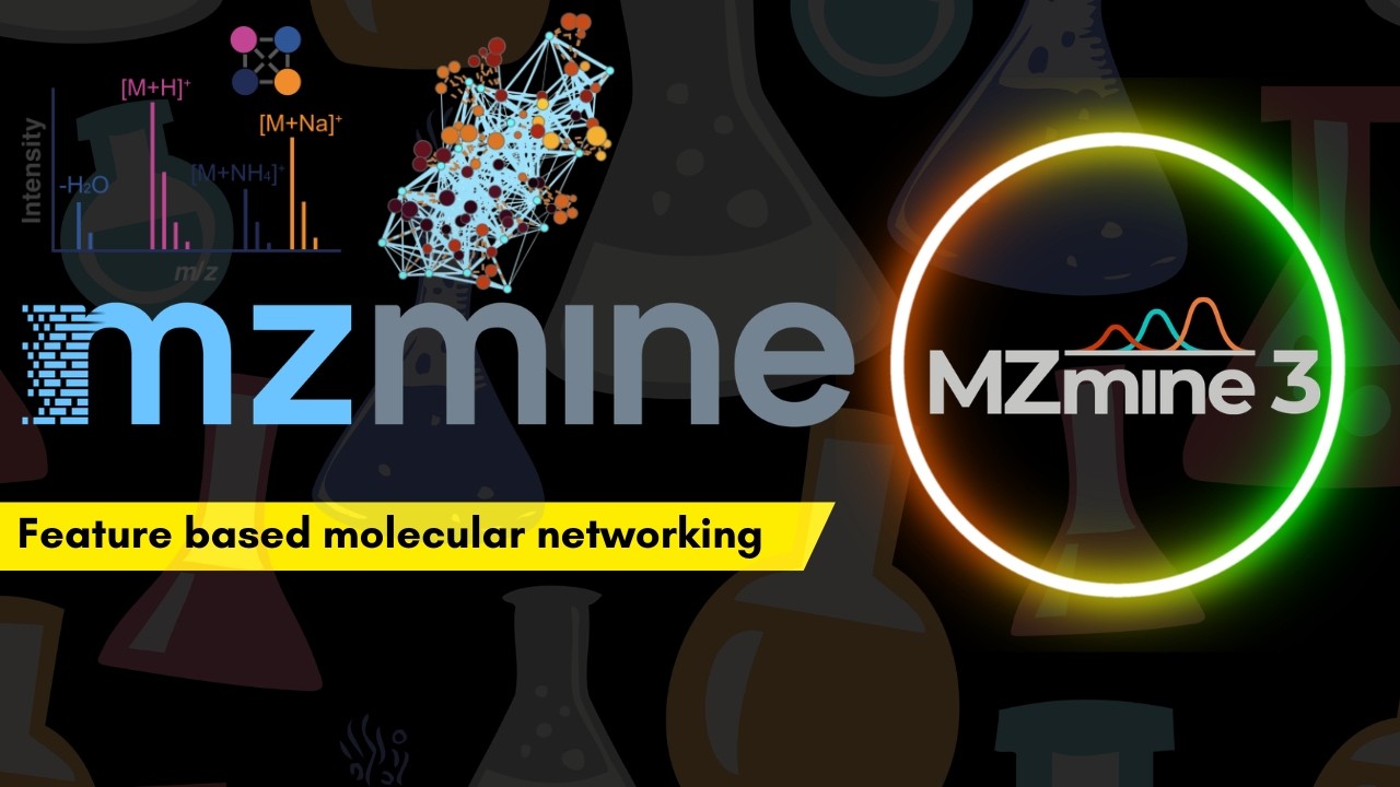 Learn Feature-Based Molecular Networking in 15 Minutes | MZmine 3 Tutorial