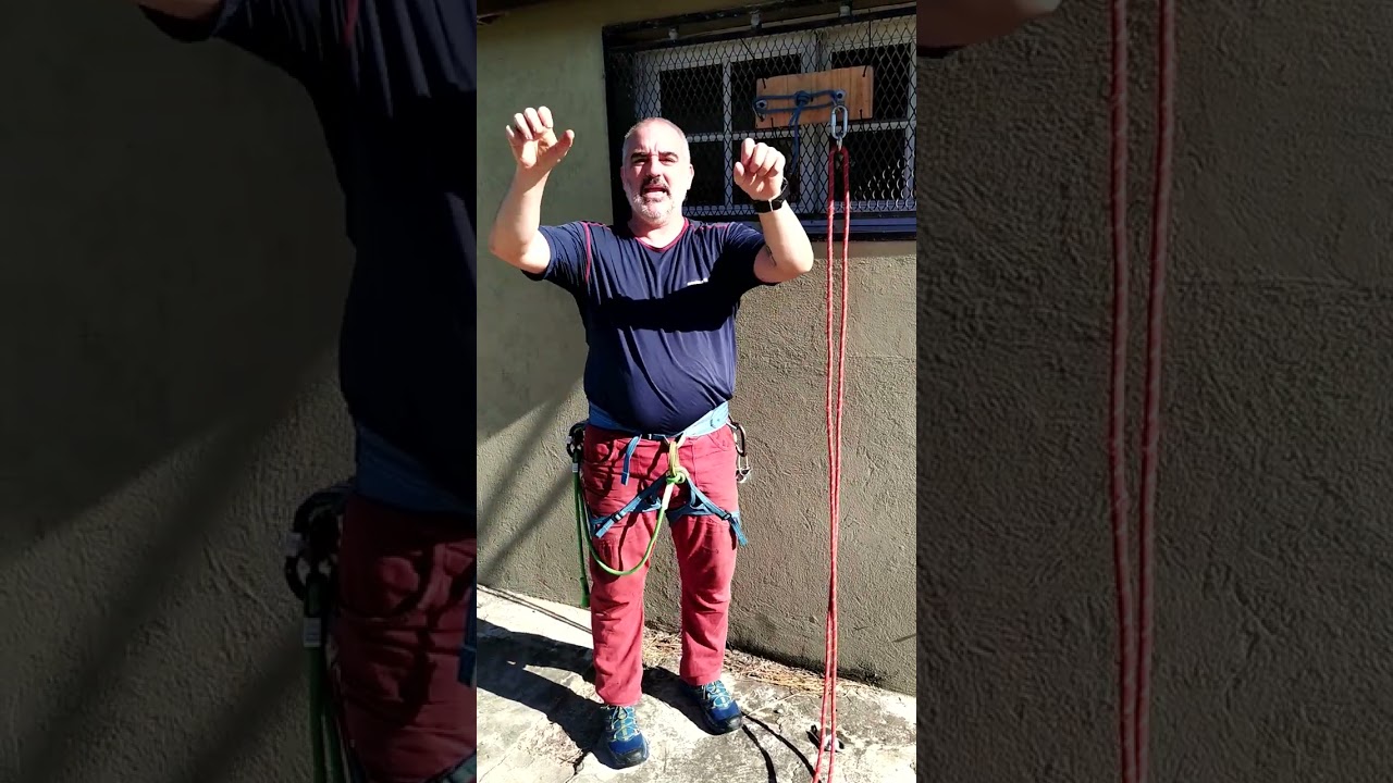 rapel de una argolla y una chapa