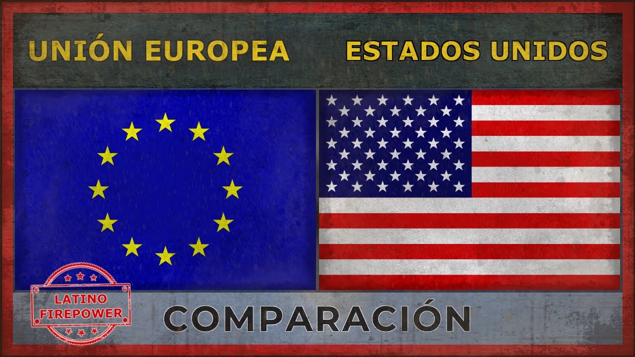 UNI&Oacute;N EUROPEA vs ESTADOS UNIDOS | Poder Militar [2018]
