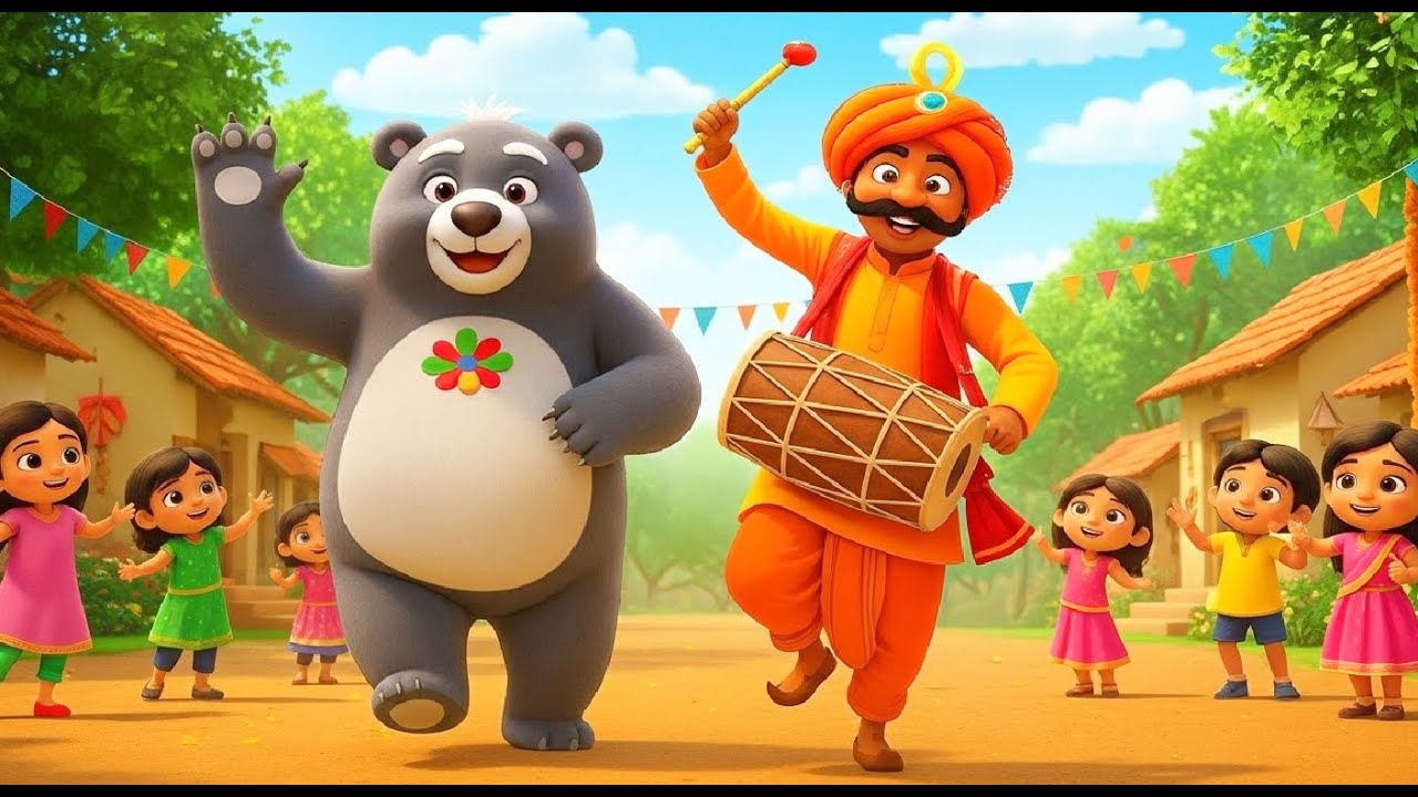 Kalu Madari Aaya | कालू मदारी आया | Nursery Rhyme | Kids Song | Hindi Rhymes | Hindi Poem | Baalgeet