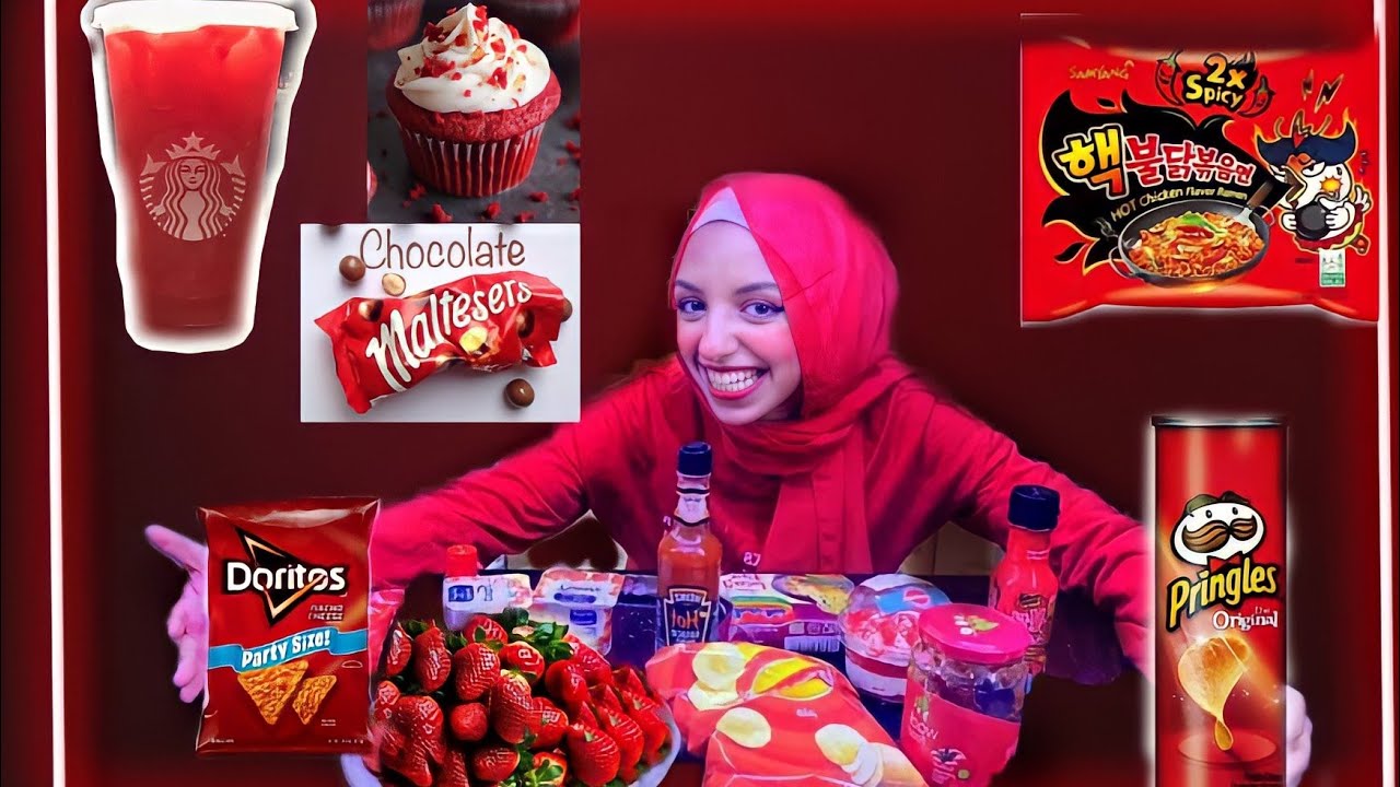 يوم كامل باللون الاحمر فقط بمناسبه رأس السنه 🎄| وكانت الصدمه🤦🏻‍♀️