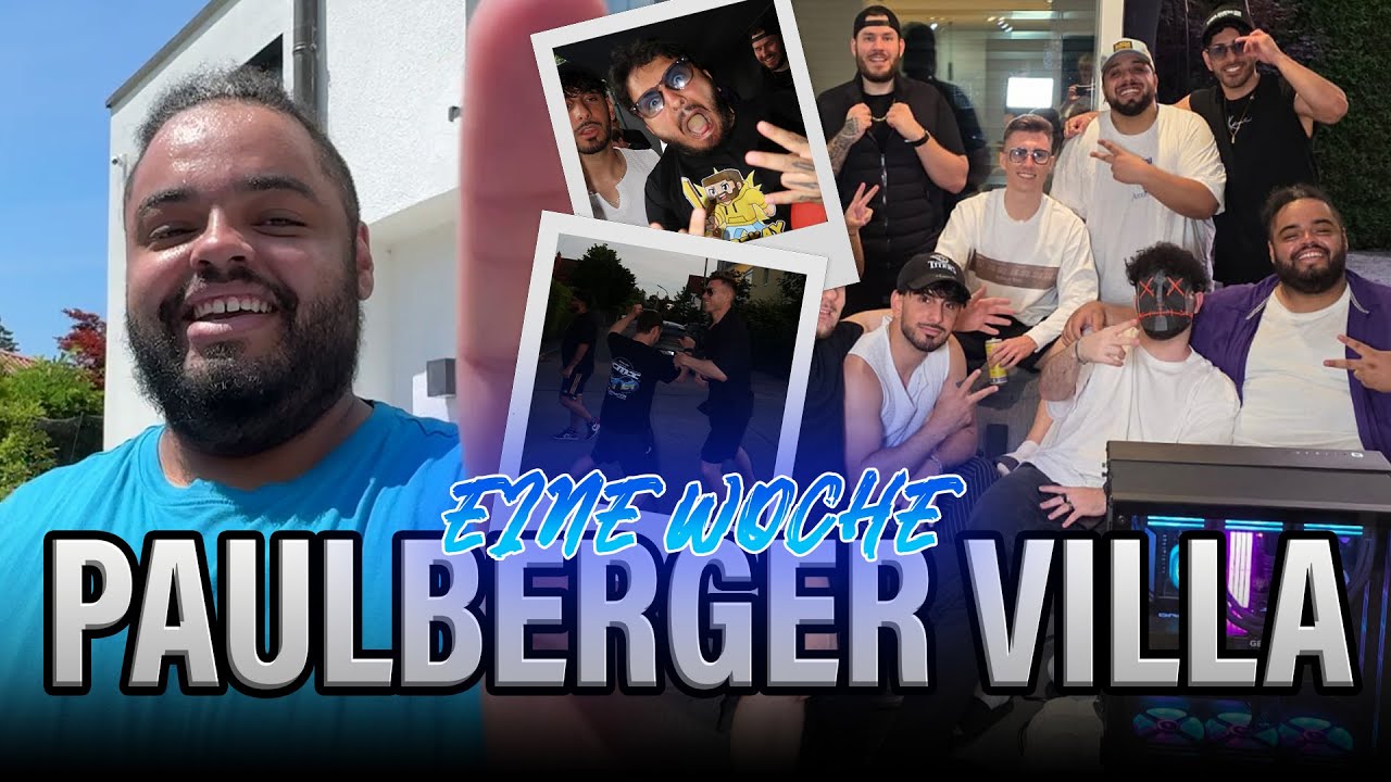 Eine WOCHE mit 17 YOUTUBERN in PAULBERGER VILLA (+ Real Talk)