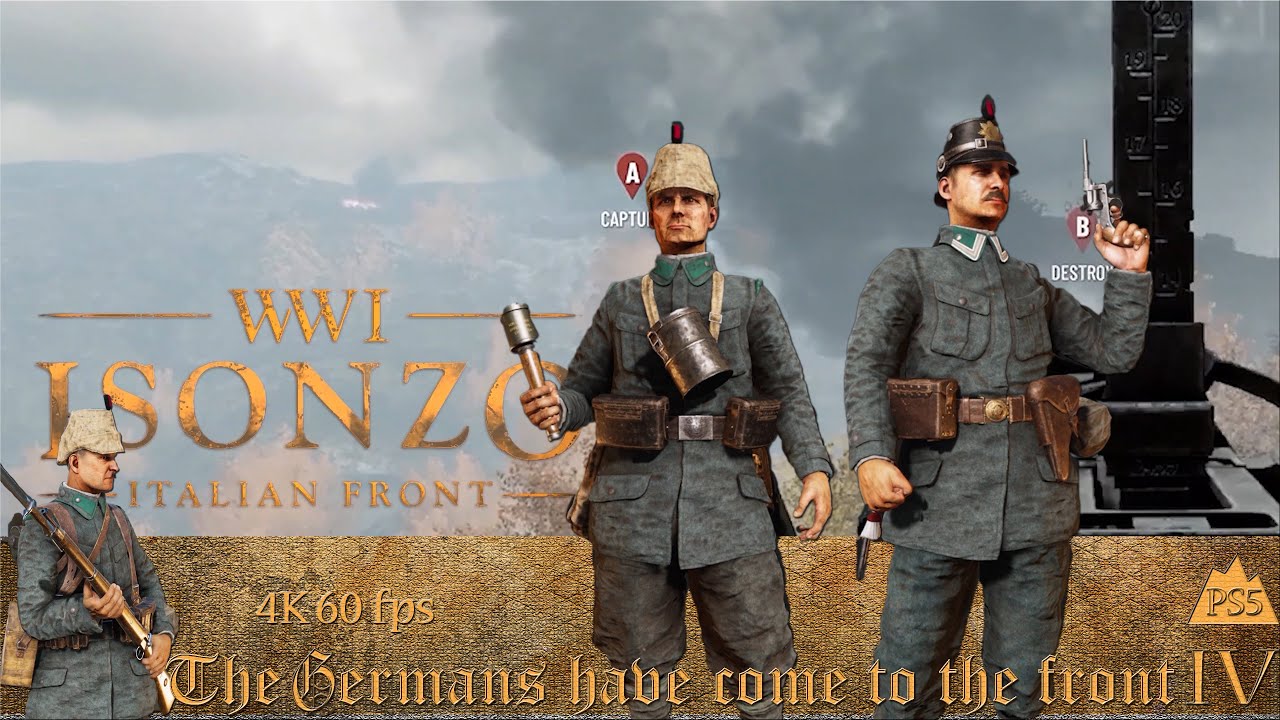 Isonzo | WWI | The Great War on the Italian Front [PS5 gameplay]
