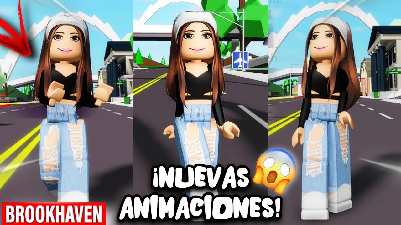 NUEVAS ANIMACIONES GRATIS EN BROOKHAVEN RP 2024/ANIMACI&Oacute;N DE NABILA EN BROOKHAVEN ROBLOX