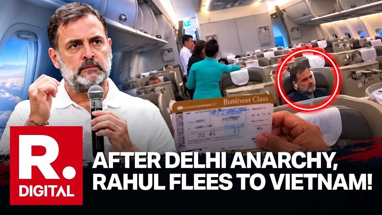 'Part-Time Politician, Full-Time Vacationer!': BJP Decimates Rahul Gandhi Over Vietnam Escape