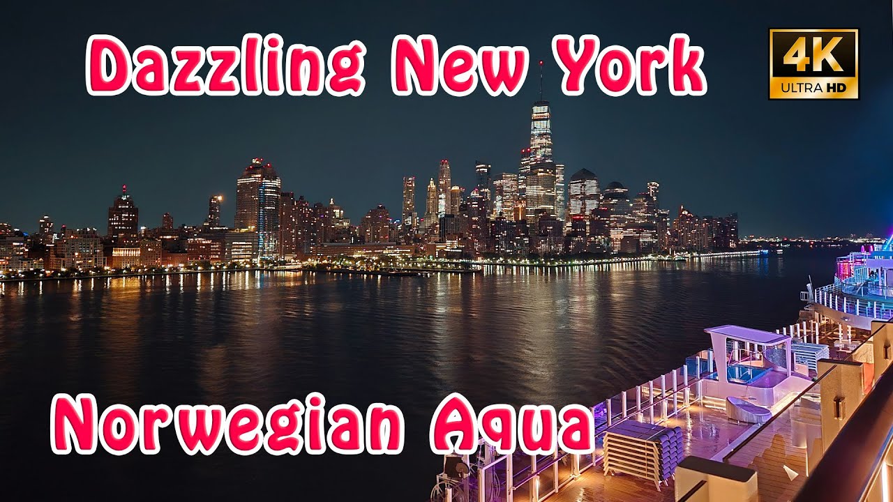 Норвежский лайнер Norwegian Aqua возвращается в Нью-Йорк с Бермудских островов в полночь | Завора...