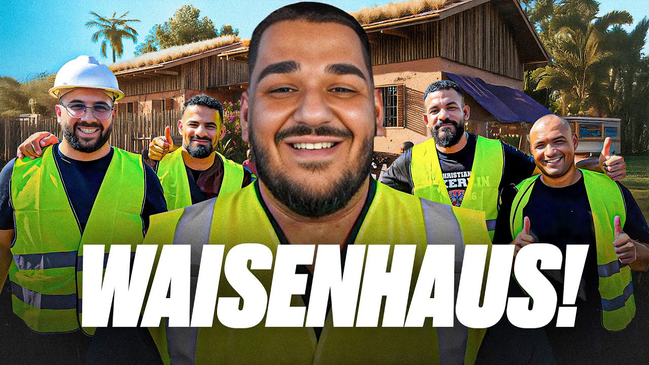 WIR BAUEN EIN WAISENHAUS IN KENIA mit MERT, EDIZ, MARC GEBAUER etc. 🇰🇪❤️ (Jeder kann helfen)