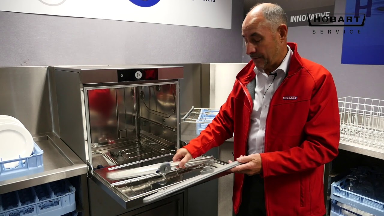 Hobart Service - front-loading dishwashers clean down guide
