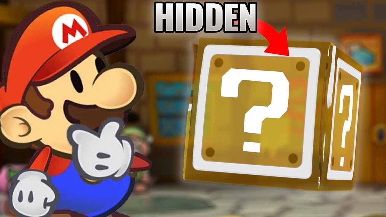 ALL 22 Hidden Blocks - Paper Mario The Thousand Year Door [Guide]