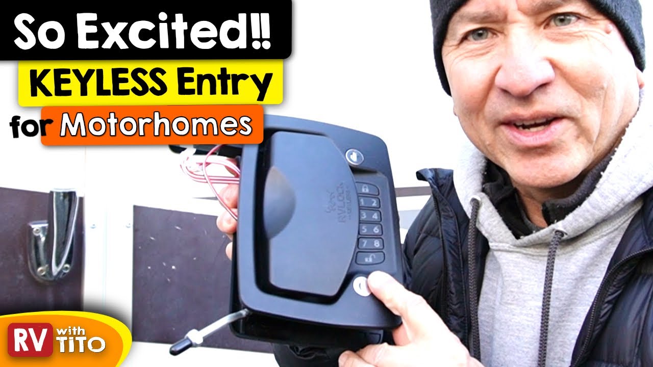 (Install) RV Lock ATLAS Keyless Entry Lock for Class A RV | RV with Tito DIY