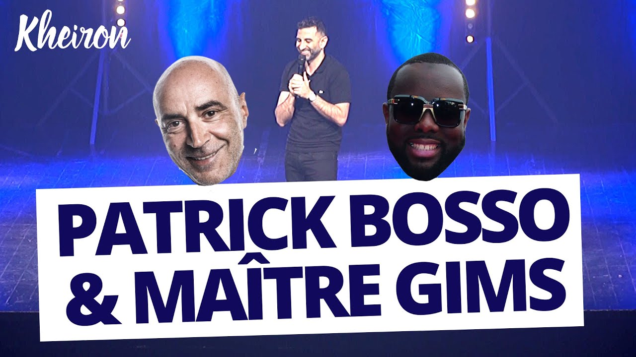 Patrick Bosso & Maître Gims (Romans partie 1/2) - 60 minutes avec Kheiron