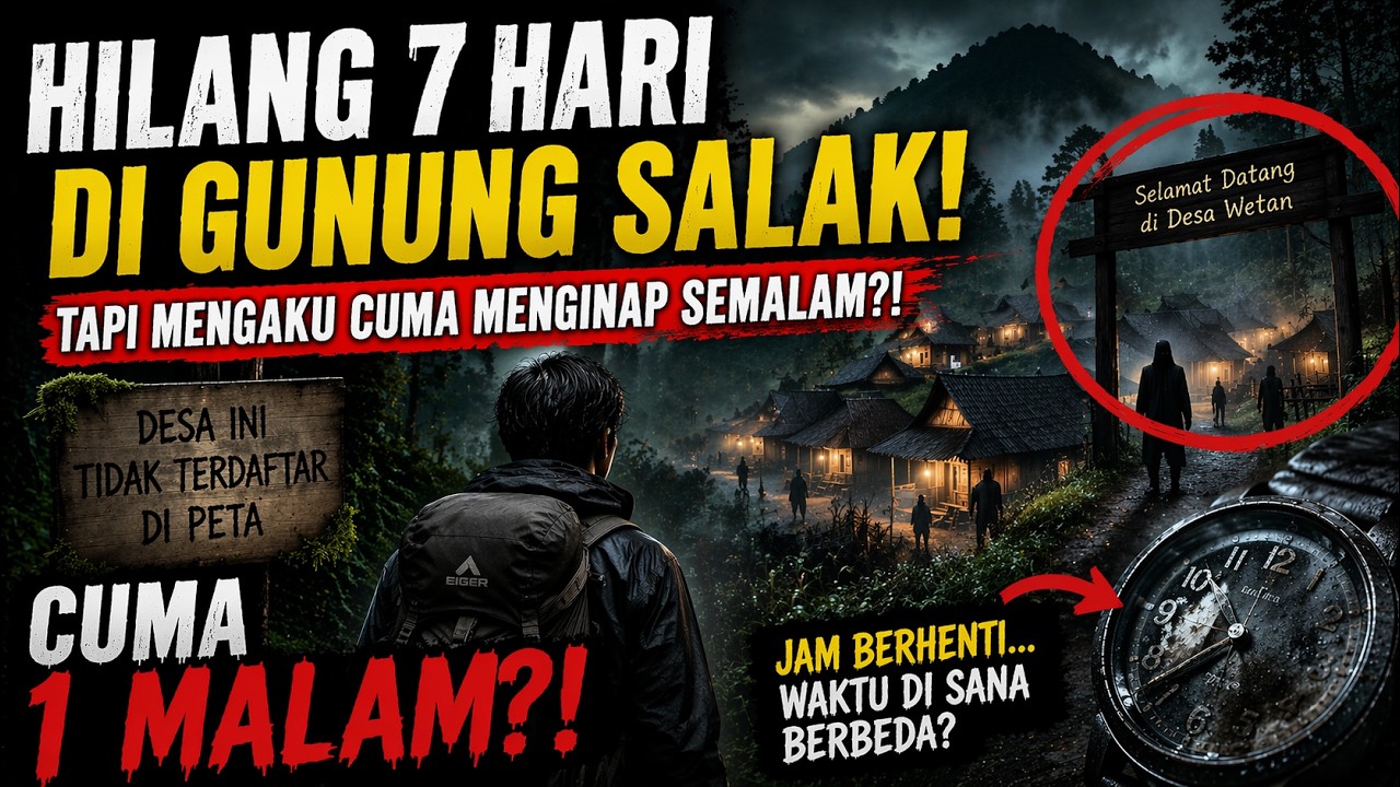 Pendaki Hilang 7 Hari di Gunung Salak Tapi Dia Bilang Cuma Menginap Semalam dan Tak Pernah Kembali