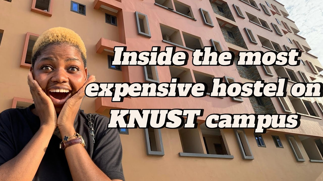 Touring the most expensive yet glamorous hostel on KNUST campus!!!!!