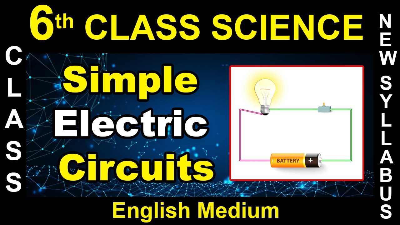 6st Class | English Medium | Science|Simple Electric Circuits | 2020  New Syllabus | Digital Teacher