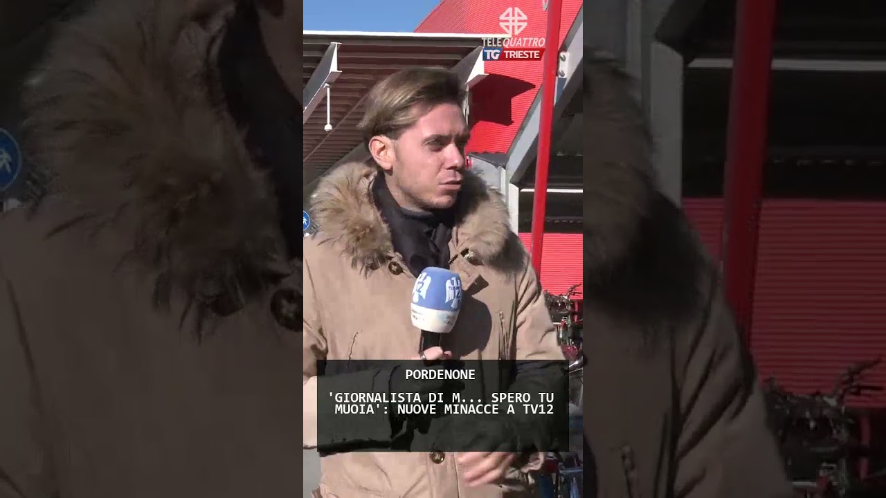 'GIORNALISTA DI M... SPERO TU MUOIA': NUOVE MINACCE A TV12 | 20/12/2025