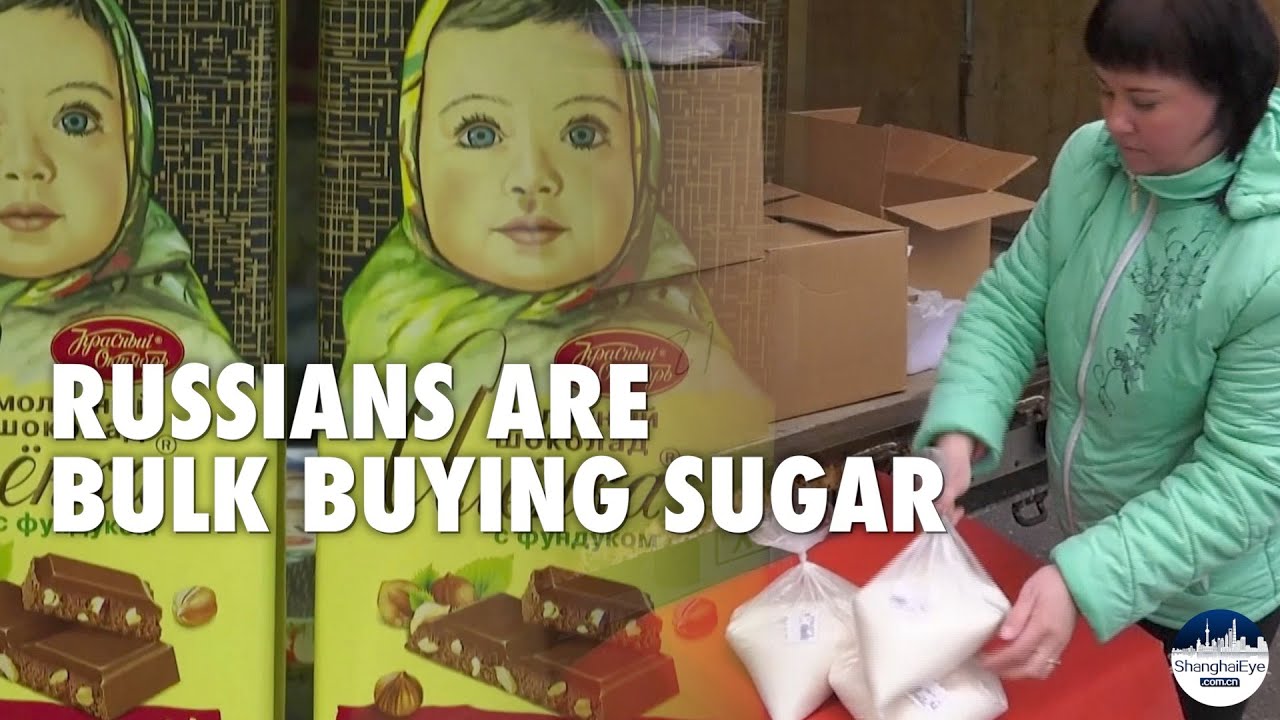 Russians stockpile sugar. Its iconic chocolate factory claims to  'stand' Western sanctions
