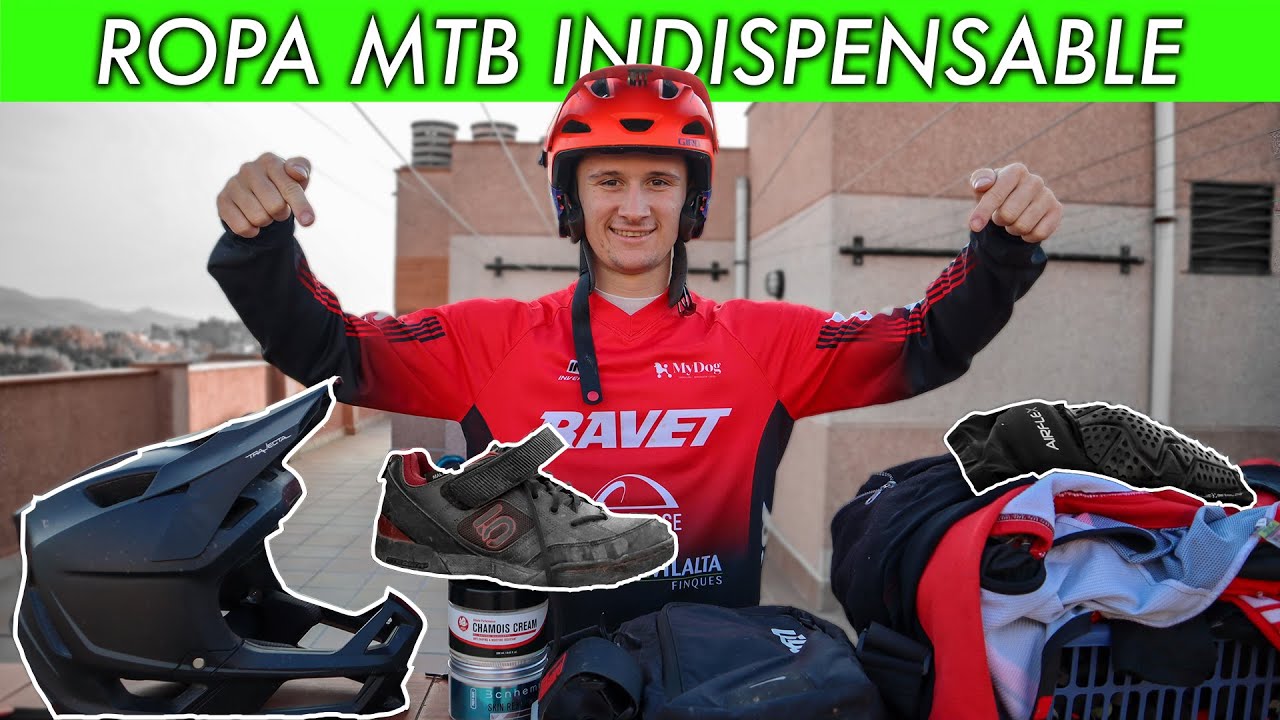 ROPA PARA BICICLETA DE MONTAÑA ✅ ¿Las Utilizas Todas?
